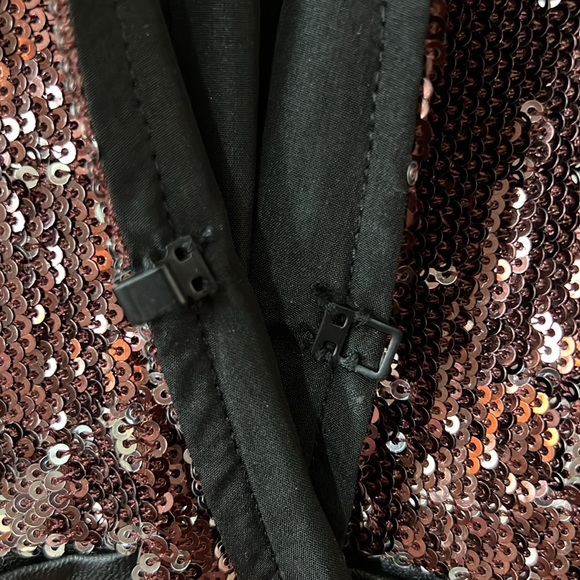 Dance & Marvel Sequin Jacket Size Small - Picture 6 of 7